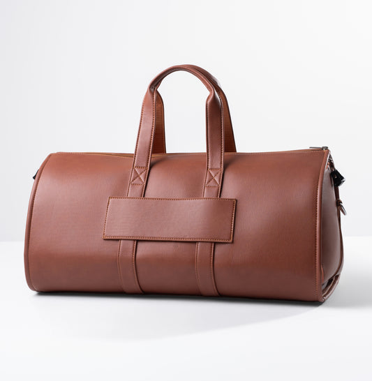 The duffle in vintage brown