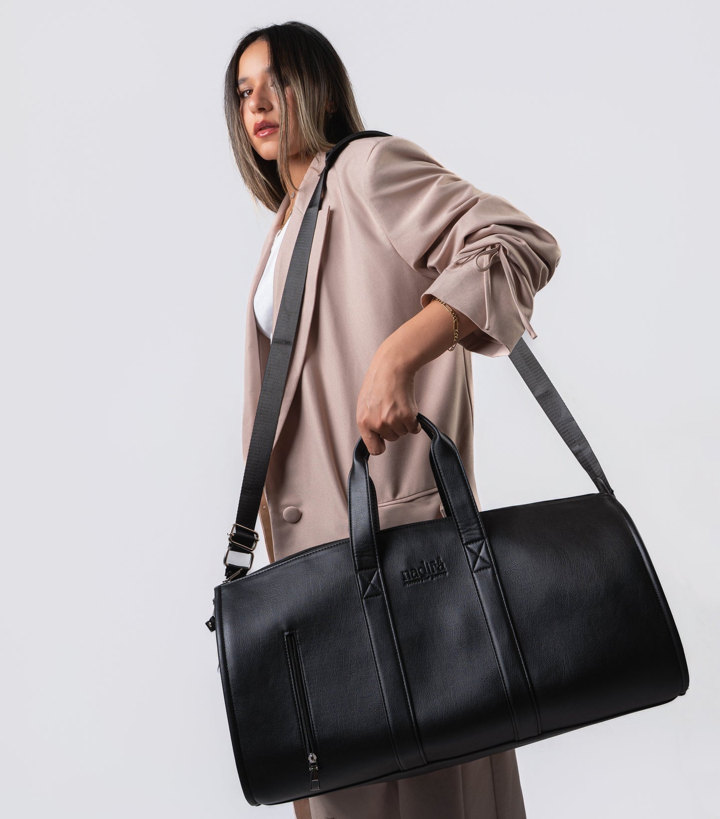 The duffle in classic black