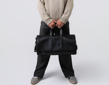 The duffle in classic black