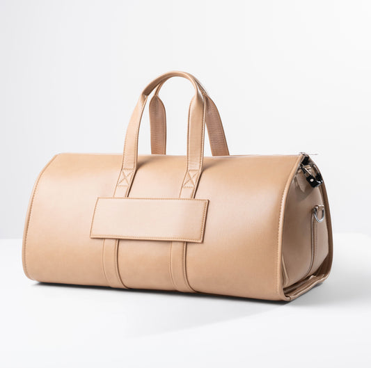 The duffle in sand