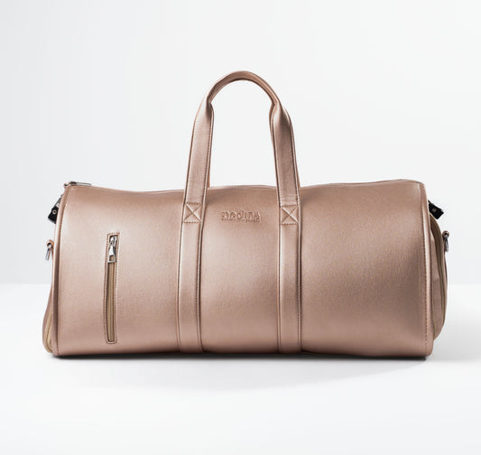 The duffle in dusty rose