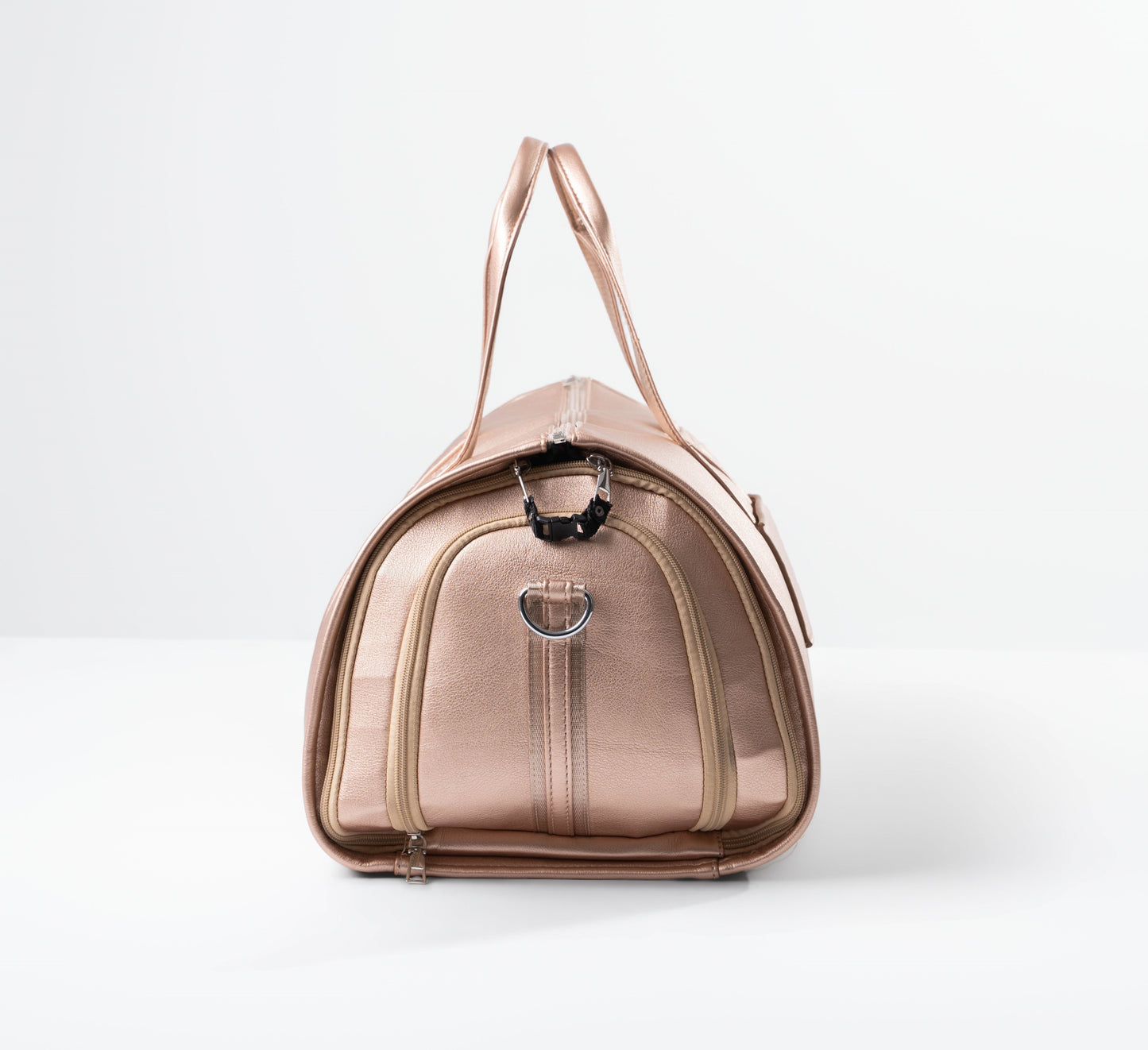 The duffle in dusty rose