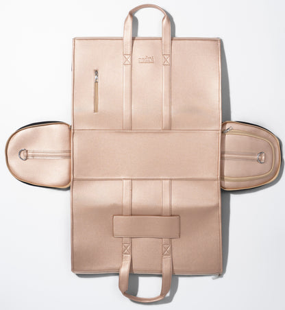 The duffle in dusty rose